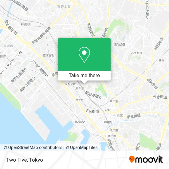 Two-Five map
