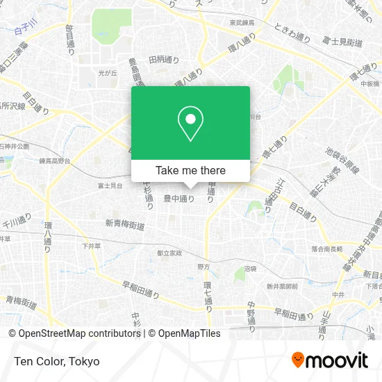 Ten Color map