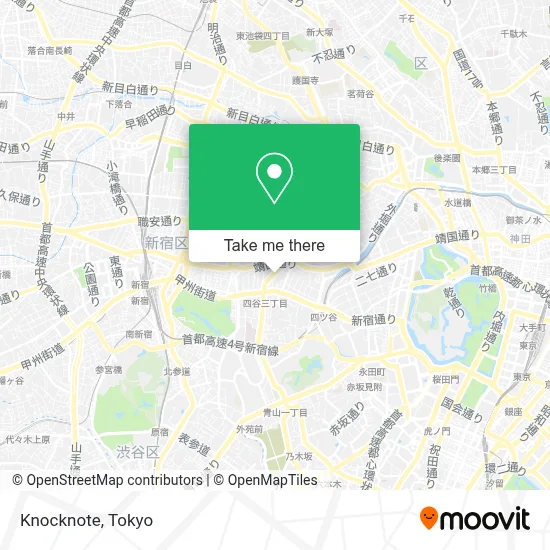 Knocknote map