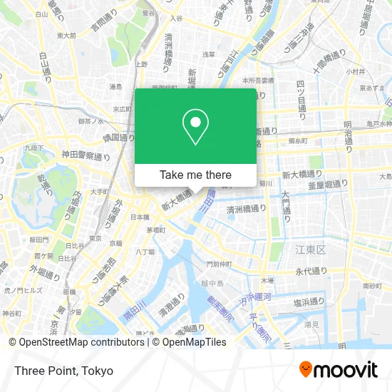 Three Point map
