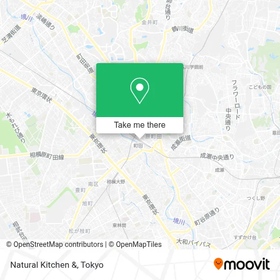 Natural Kitchen & map