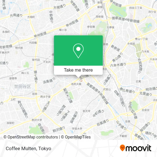 Coffee Multen map