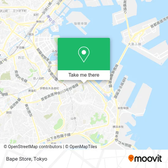 Bape Store map