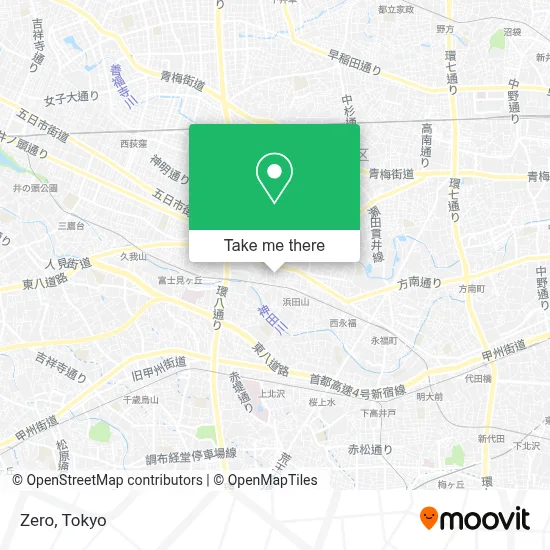 Zero map