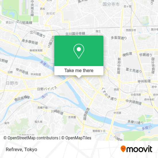 Refreve map