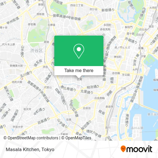 Masala Kitchen map