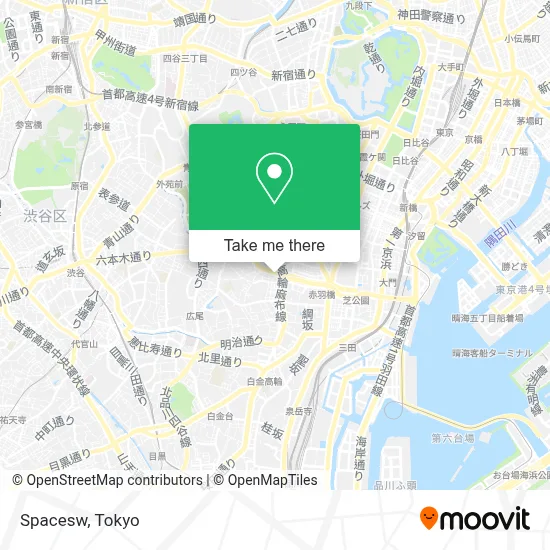 Spacesw map