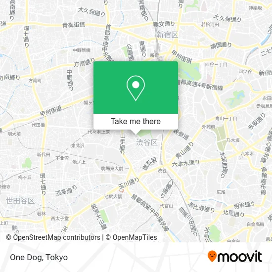 One Dog map