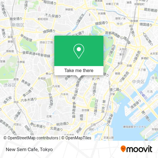 New Sem Cafe map