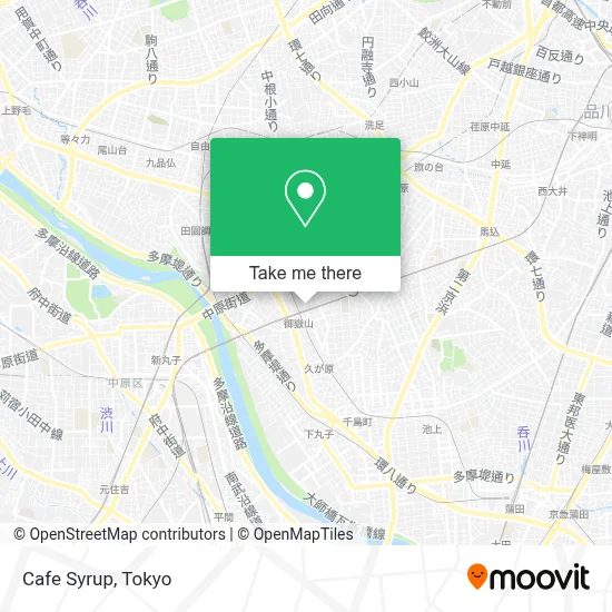 Cafe Syrup map