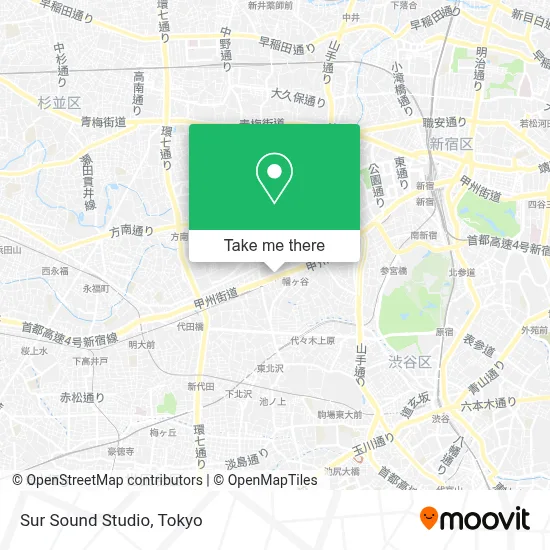 Sur Sound Studio map