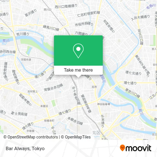 Bar Always map