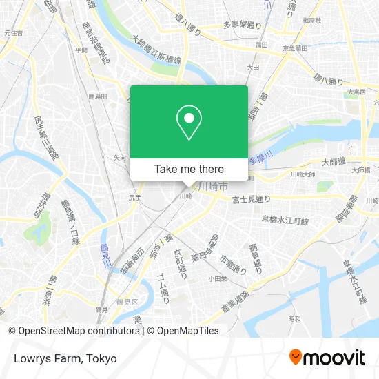 Lowrys Farm map