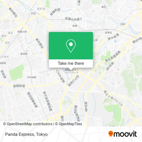 Panda Express map
