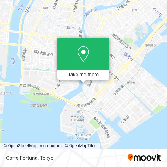 Caffe Fortuna map