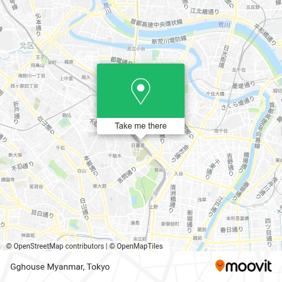 Gghouse Myanmar map