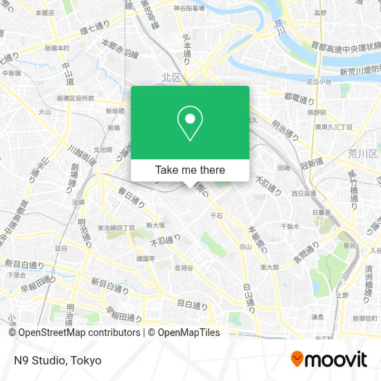 N9 Studio map