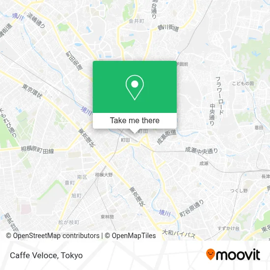 Caffe Veloce map