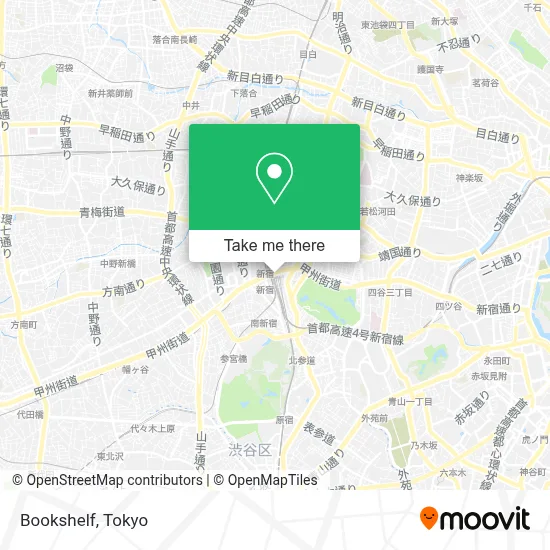 Bookshelf map