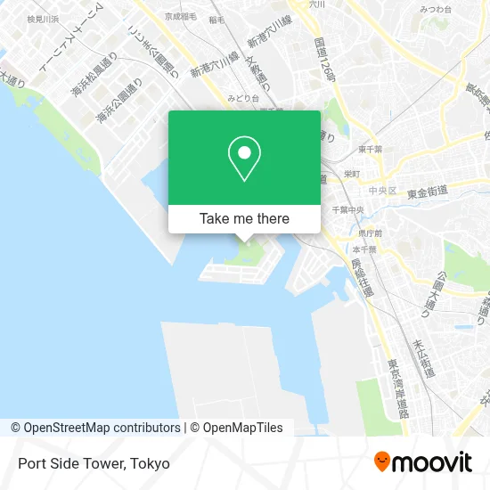Port Side Tower map
