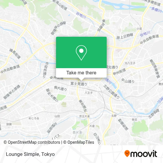 Lounge Simple map
