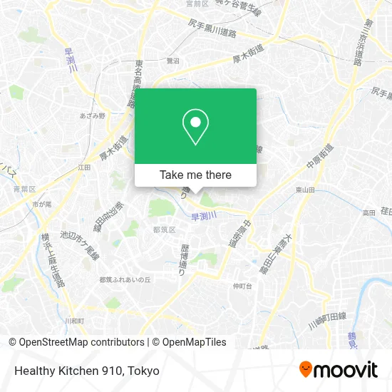 Healthy Kitchen 910 map