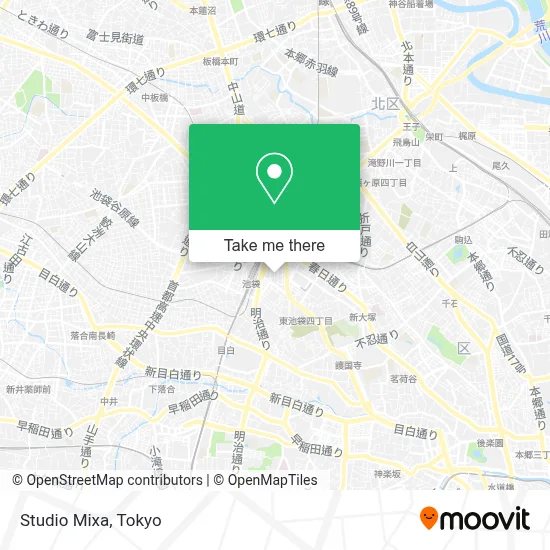 Studio Mixa map