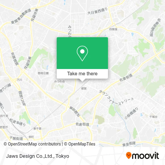 Jaws Design Co.,Ltd. map