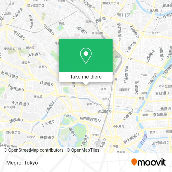 Megro map