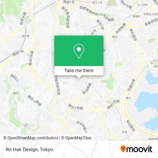 Rn Hair Design map