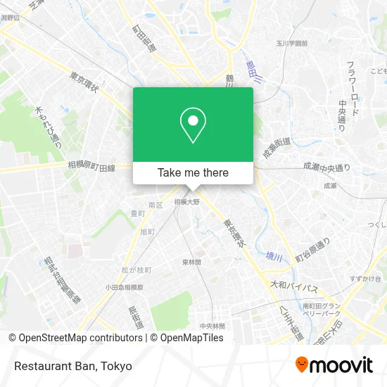 Restaurant Ban map