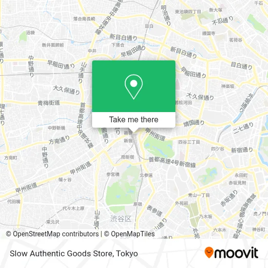 Slow Authentic Goods Store map
