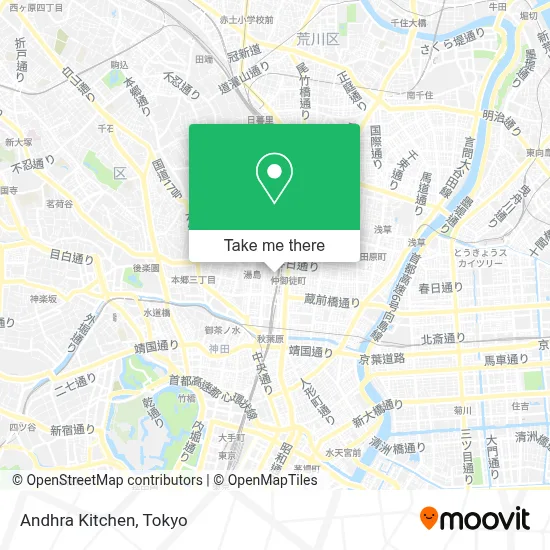 Andhra Kitchen map