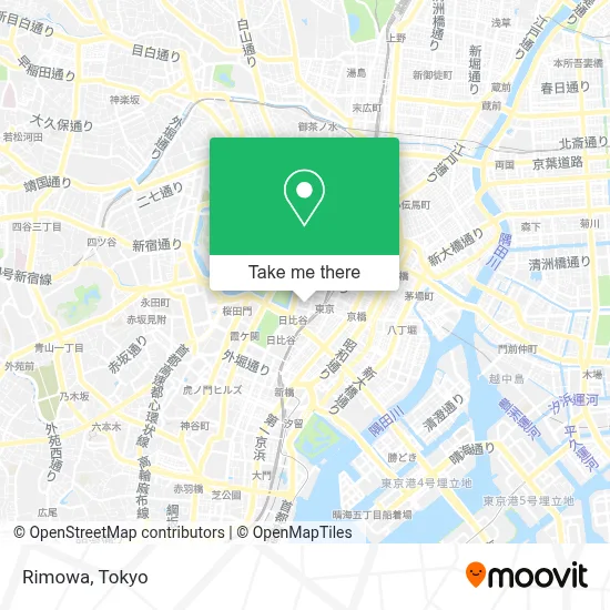 Rimowa map