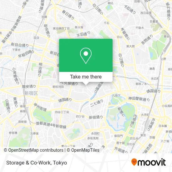 Storage & Co-Work map
