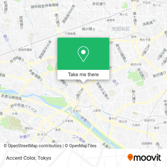 Accent Color map
