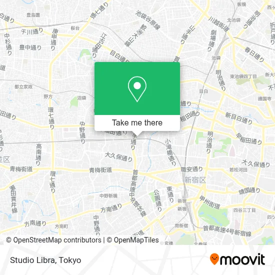 Studio Libra map