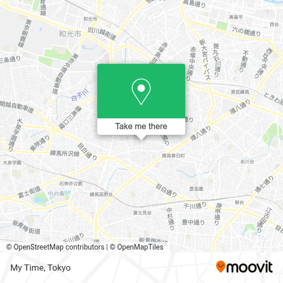 My Time map