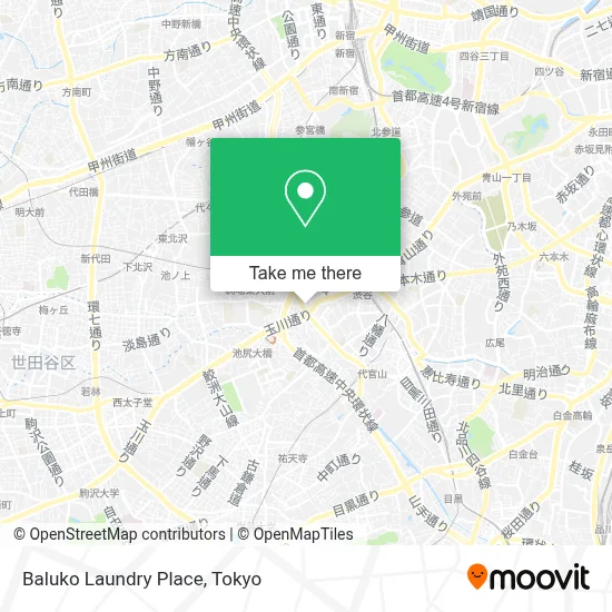 Baluko Laundry Place map