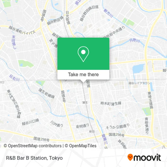 R&B Bar B Station map