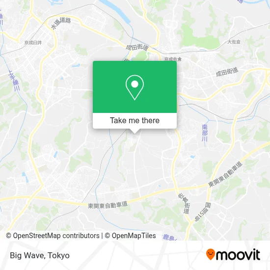 Big Wave map