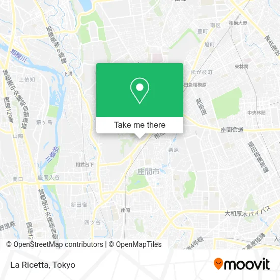 La Ricetta map