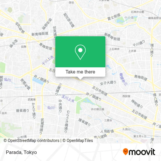 Parada map