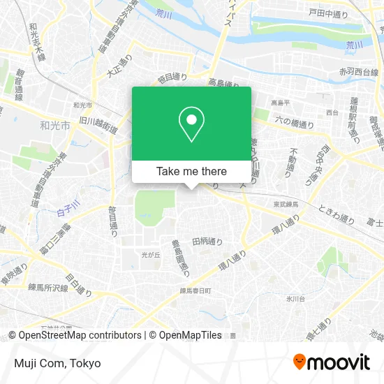Muji Com map