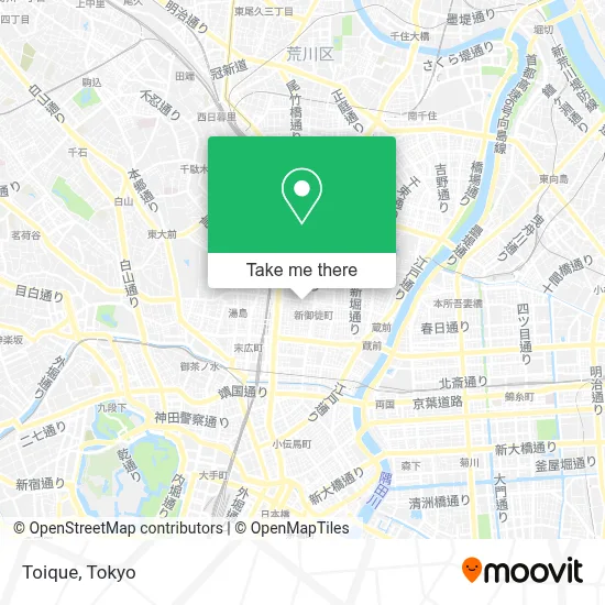 Toique map