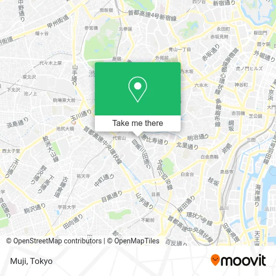 Muji map