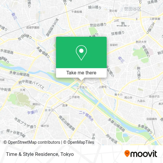 Time & Style Residence map