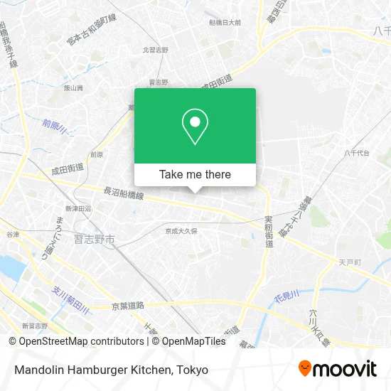 Mandolin Hamburger Kitchen map