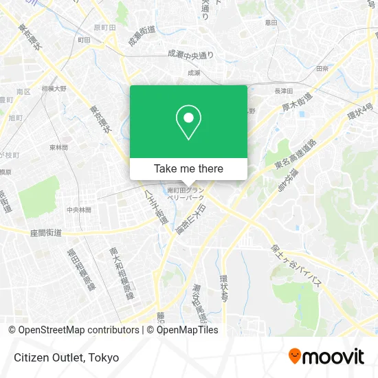 Citizen Outlet map