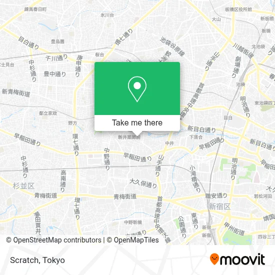 Scratch map